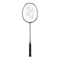Yonex Badmintonschläger Nanoflare 002 Clear (grifflastig, flexibel) schwarz - besaitet -